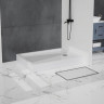 Акриловый поддон BELBAGNO TRAY-BB-AH-120/100-15-W