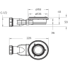 Душевой поддон BELBAGNO UNO TRAY-MR-UNO-AH-160/80-35-W-NO 160x80 см