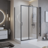 Душевой уголок BELBAGNO UNO-195-AH-1-130/100-C-Cr